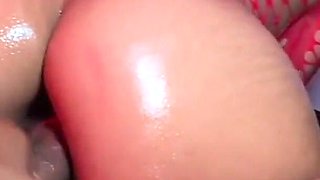 Amari Gold Gets Ger Asshole Fucked Hard Before Bed