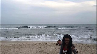 Pov handjob and blowjob with a brunette fox