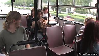 Big-titted Shagged In Public Bus With Valentina Blue, Valentina Nappi And Dark Haired
