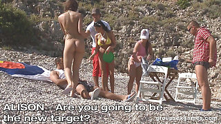 Sex Island Tournament. Semifinal I. Hot Frisbee.
