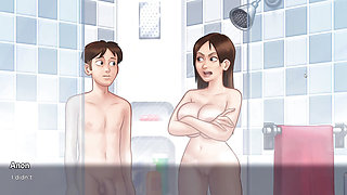 new step mom make seen in summertime saga part 5