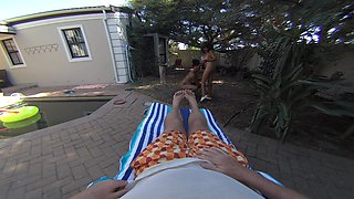 Rosies and Pams Sexy Pool Party - April Productions VR