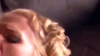 Katja Kassin sexy tattooed blonde sucks cock getting fucked in the ass