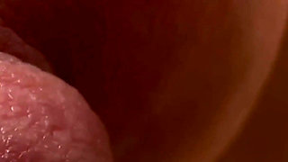 My Stepmom Let Me to Look at Her Big Nipples Filled with Milk. I Got Horny