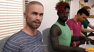 Hooded character animated sex tales featuring Loveskysan69real