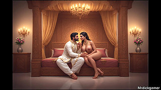 Indian bhabhi with plumber sucking dick and fucking in shower