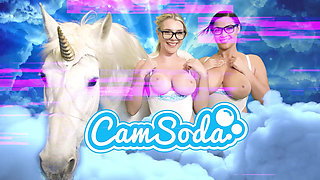 BUSTED! Busty Latina Maid has to polish her clients BIG Dick