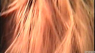 Arousing Blond hair babe Opens Up Her Mouth And Poon