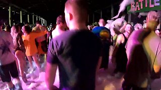 White Trash Slut Foam Party