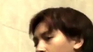 Tiny Thai Amateur Fucked in a Bathroom