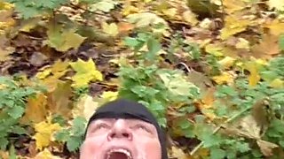 Slave Quasimodo Spitting Outdoor by German Proll Doms