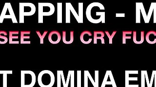 Faceslapping Extreme Slaps - I Will Slap Your Fucking Face Until Its Blaze!! by Domina Emilia and Her Slave Miranda
