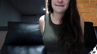 Emo Teen Show Her Big Boobs on Webcam