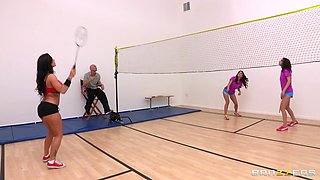 Stroke Work With Johnny Sins, Jenna Presley, Aleksa Nicole, Brandy Aniston - Brazzers