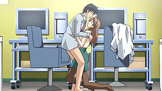 Under the Boss's Control, Initiation of the New Hairy Secretary  (Uncensored Hentai) ENG Sub