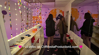 Panty Trail to a Gangbang - Cliff Media Productions