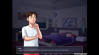 Summertime saga Jenny fucked by her stepbrother and she gets pregnant by him