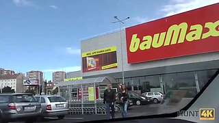Hunt4k. wie ich eine junge muschi beim shoppen gekauft habe