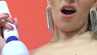 Hot Skinny MILF Afina Kisser Makes Herself Cum with Her Toys