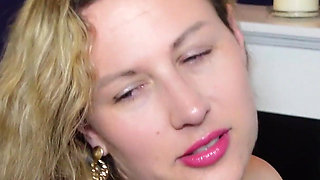 Fat German Model with Natural Boobs Fucked by the Boss