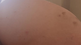 Pregnant Slut Plays with Pussy & Smokes Three Fags After Getting Fucked
