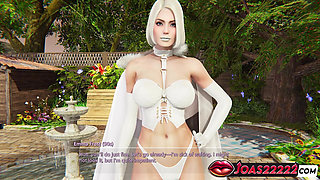 Seductive Emma Frost in 3D Hentai - Kiss Teasing, Anal Vibrator Play, and Pussy Licking Squirt Animation