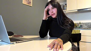 Anal With My Grieving Friend Who Loses Her Husband And I Offer My Big Cock To Comfort Her. Nicole Rissi