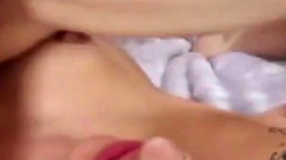 Lesbians Do It Until Orgasm Dildo Anal, Double Dildo Bathtub