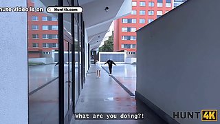 Hunt4k. blonde sweetheart used her huge natural boobs to get back on her boyfriend