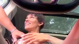 Lucky Guy: Blowjob, Amateur  Big Dick Trans Porn