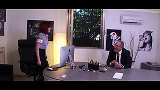 Squirting office - Young and old