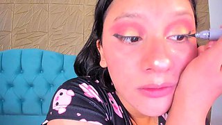Slap and deepthroat for jasmin saliva chaturbate.com