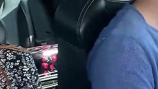Clemence Audiard Masturbates in the Car