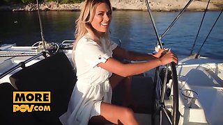 Sex On The Open Water With Tasty Rich Milf Shalina