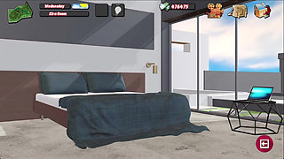 Max's Life Season 3 Cap 166 - 2 Girls Masturbating in the Sauna and Fucking in the Pool
