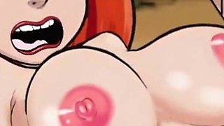 Married Housewife Slut Was Fucked in a Dirty Barn While Her Cuckold Husband Was Cooking a Barbecue. Cartoon Parody. Toons