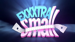 Tiny Teen sucks off a thick cock milky guy