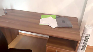 Skinny Secretary Get Fucked on Her Desk (full)
