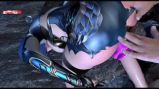 Blue Hair Fantasy.exe: Goddess Unleashed - 3D Animation Hentai