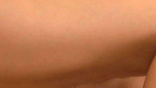 Lovely brunette teen gets her butt hole toyed and slammed