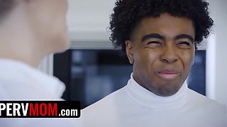 Her stepmom wanted to arrange a cock inspection for her bf