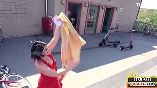 German Point-of-view Squirting Lady Public Humped Ou