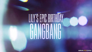 Lily's Epic Birthday Gangbang Abigaiil Morris, Lily Lou Brazzers