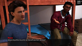 Half Naked Bed Scene - MILF Trouble - Ep02