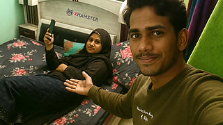 Indian Marathi Couple Injoy Outdoor Summer By -Snapchat143