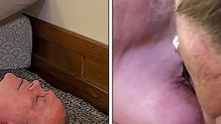 A Fantastic Granny Deep Throated Cocksucking & Male Nipple Sucking Adventure