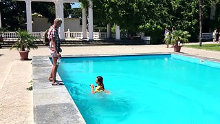 Amateur French Teen Outdoor softcore