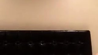 Shaved pussy blonde Tasha Reign with big boobs goes solo
