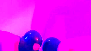 Pegging Our Slaves While They Suck a Double-ended Dildo