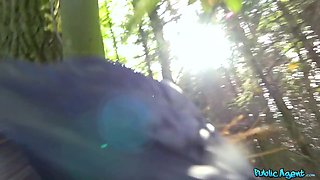 Nika Blacks Steamy Passion In Forest Encounter